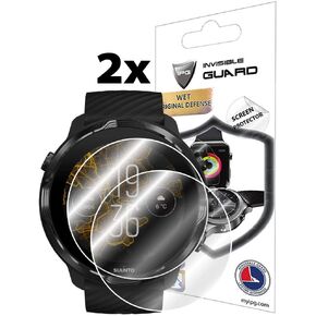 IPG for SUUNTO 7 GPS Sport Smartwatch Touchscreen Screen Protector (2 Units) Invisible Ultra HD Clear Film Anti Scratch Guard-Smooth/Self-Healing/Bubble -Free