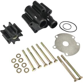 Water Pump Impeller Kit 46-807151A14 for MerCruiser Inboard V8 200-575 HP Stern Drive 4.3L 5.0L 5.7L 5.8L 6.2L 6.3L 7.4L 8.2L 8.6L 8.7L & Alpha 1 Bravo 1 2 3 807151A7 Sierra 18-3150