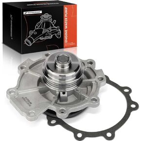 A-Premium Engine Water Pump Compatible with Mercury Milan 2006-2009 Mariner Ford Escape 2006-2008 Fusion Mazda 6 2003-2008 Lincoln Zephyr V6 3.0L