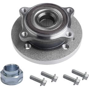 513226 Front Wheel Bearing and Hub Assembly Compatible With 2002 2003 2004 2005 2006 Mini Cooper w/Bolts