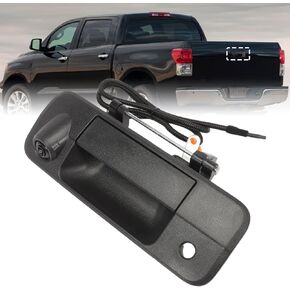 Tailgate Handle Backup Camera Rear View Camera for 2007-2013 Tundra, 170° Reverse Camera Includes 26ft Extension Cable with RCA Connectors, Replace ‎69090-0C051 690900C051 81214