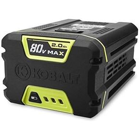 Kobalt 80-Volt Lithium Ion (Li-ion) Cordless Power Equipment Battery