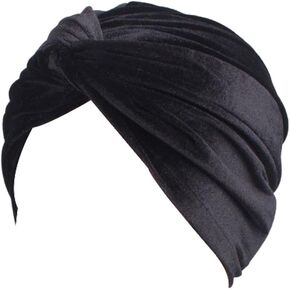 Decou Bright Color Twist Pleasted Hair Wrap StrecthTurban Cap Hat