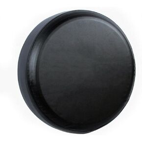 17 Inch Spare Tire Cover PVC Leather Waterproofs Dust-Proof Universal Spare Wheel Tire Cover Fit for Jeep,Trailer, RV, SUV and Many Vehicle SUV Camper Travel Trailer,Wheel Diameter 32"-33"