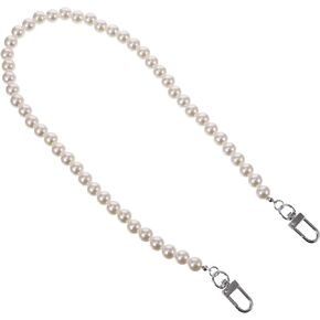 VALICLUD 2pcs Pearl Waist Chain Trousers Chain Womens Belt Wallet Chain Pearl Pants Chain Pearl Pocket Chain Keychains for Women Short Purse Handle Metal Miss Shoulder Bag Strap Hip Hop