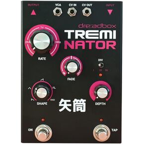 Treminator Warm OTA Multiwaveform LFO Amplitude-Modulation and Tremolo Pedal (DBX-TREM)