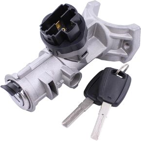 MOTOKU Ignition Switch Cylinder Housing Assembly W/2 Keys for Dodge Ram Promaster 2014 2015 2016 2017 2018 2019 2020 2021