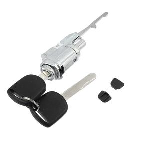 X AUTOHAUX Ignition Switch Cylinder Lock Steering Lock Cylinder W/ 2 Keys 06351-TE0-A11 for Honda Pilot CR-V Accord Odyssey for Acura MDX RDX Ignition Switch Steering Starter Switch Cylinder