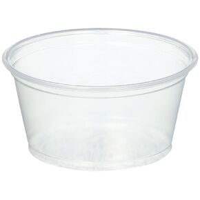 Solo Plastic Cups 3.25 oz Black Portion Container for Food, Beverages, Crafts (Pack of 250)