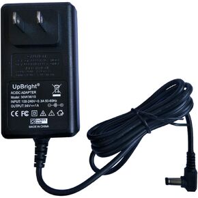 UpBright 36V AC/DC Adapter Compatible with CND LED Light Nail Lamp Dryer UV Shellac YS35-3601000U UV KLC-3600100 9200 90200 09200 C09200 JP3600 GM-769323 769323 YS35-3601000E 36VDC 1A Power Supply PSU