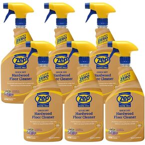Zep Home Pro Quick Dry Hardwood Floor Cleaner - 24 Fl. Oz. - R49906 - Pro Trusted Cleaning Power: Now in Refreshing Scents and Family Friendly Formulas (6)…