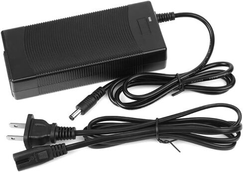 H HAILONG 29.4V 2A Lithium ion Battery Charger for 25.2V 25.9V 24V Battery with 2 Plugs (8mm 3-Prong and DC 5.5 x 2.1 mm Plug) in Saudi Arabia