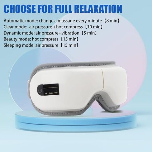 Nadie Eye Massage with Heat, Smart Eye Massager Tool, Temple Massager Heat Eye Mask, Birthday Gifts in Saudi Arabia