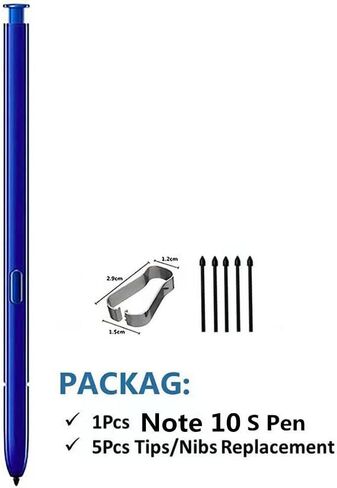 Note 10 S Pen (WithBluetooth),Stylus Touch S Pen Replacement for Samsung Galaxy Note 10 / Note 10+ Plus All Versions (Red) in Saudi Arabia