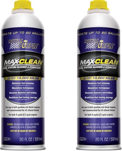 Royal Purple Max-Clean Fuel System Cleaner and Stabilizer 11722 20 Ounce in Saudi Arabia