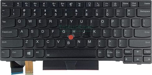 لوحة مفاتيح بديلة بإضاءة خلفية أمريكية لجهاز Lenovo Thinkpad X280 X390 X395 in Kuwait