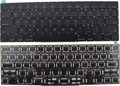 استبدال تخطيط الولايات المتحدة للوحة المفاتيح Willhom لشاشة MacBook Pro Retina (شريط اللمس) أواخر 2016-منتصف 2017 13 بوصة A1706 15 بوصة A1707 in Saudi Arabia