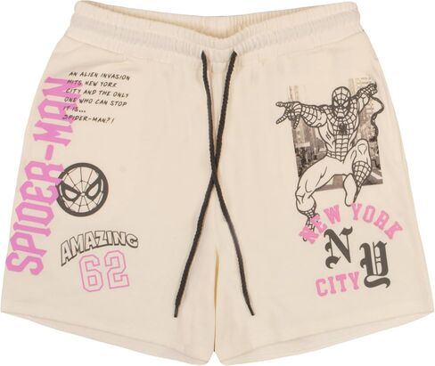 Marvel Spiderman Womens Shorts Spider-Man Lounge Shorts Spider-Man Women's Shorts Sweat Shorts Women Spider-Man Ladies Shorts in Saudi Arabia