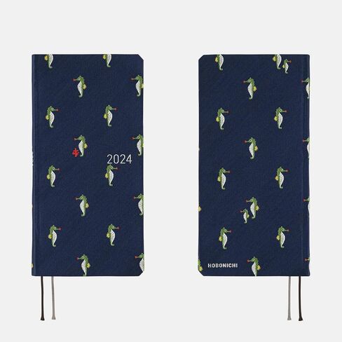 Hobonichi Techo Weeks [Japanese/Weekly Monthly Planner/Tall and Slim Size/Apr 2024 Start] Bow & Tie: Cats & Me in Saudi Arabia