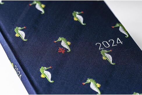 Hobonichi Techo Weeks [Japanese/Weekly Monthly Planner/Tall and Slim Size/Apr 2024 Start] Bow & Tie: Cats & Me in Saudi Arabia
