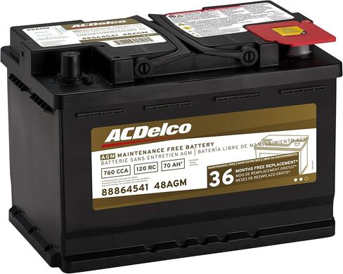 ACDelco Gold 48AGM (88864541) 36 Month Warranty AGM BCI Group 48 Battery in Saudi Arabia