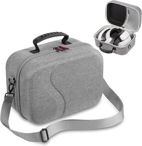 Large Carrying Case for Meta Oculus Quest 3, Hard Shell Travel Case Compatible with Battery Head Strap, Controllers and Other Accessories, Lightweight and Portable for Travel and Home Storage in Saudi Arabia