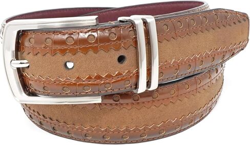STACY ADAMS mens Gustavo Faux Sede Fasion BeltBelt in Saudi Arabia