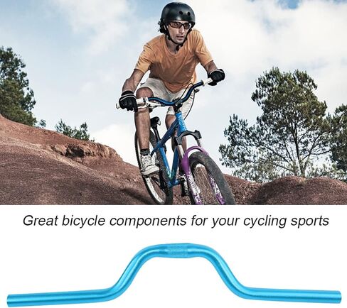 مقود الطريق MTB مقود تروس ثابت مريح M قضيب رفع من سبائك الألومنيوم (أسود) in Saudi Arabia