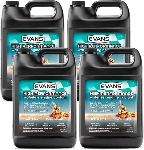 EVANS Cooling Systems EC53001 High Performance Waterless Engine Coolant, 128 fl. oz. in Saudi Arabia