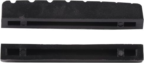 ميتالور 8 سلسلة صامولة جيتار جرافيت صامولة علوية مشقوقة مسبقًا للجيتار الكهربائي أو الجيتار الصوتي أسود 54 × 9 × 6 مم مجموعة من قطعتين باللون الأسود. in Kuwait