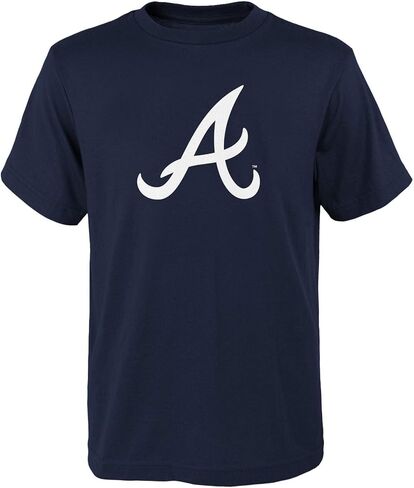 Ronald Acuna Jr. Atlanta Braves MLB Kids 4-7 Navy Blue Player Name & Number Jersey T-Shirt in Saudi Arabia