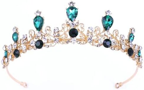 Rhinestone Princess Tiara Hair Band Bridal Wedding Prom Crown For Little Girl Costume Party Accessories in Kuwait