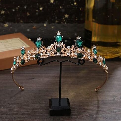 Rhinestone Princess Tiara Hair Band Bridal Wedding Prom Crown For Little Girl Costume Party Accessories in Kuwait