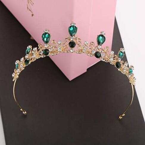 Rhinestone Princess Tiara Hair Band Bridal Wedding Prom Crown For Little Girl Costume Party Accessories in Kuwait