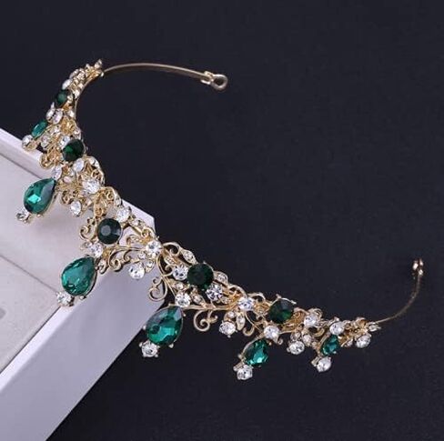Rhinestone Princess Tiara Hair Band Bridal Wedding Prom Crown For Little Girl Costume Party Accessories in Kuwait
