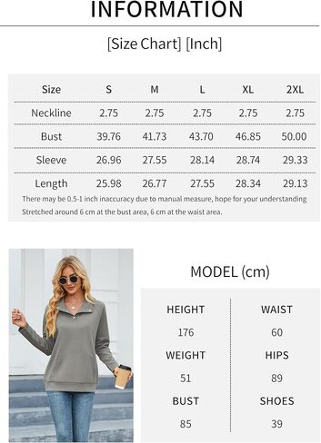 Womens Button Down Sweatshirts - Fashion Pullovers Shirts Tops with Casual Long Sleeve & Big Pocket Design in Saudi Arabia