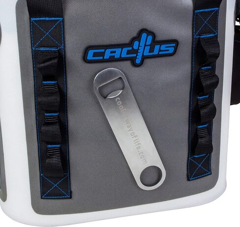 CACTUS Mojave 23 Party Kit - Insulated Soft Cooler/Non-Permeable/Long Lasting Cold Tech + Free Bonus Items: Soft Cold Pack, Neo Drink Holders, Stainless Opener w/Magnetic Front Panel (Cosmo Pink) in Saudi Arabia