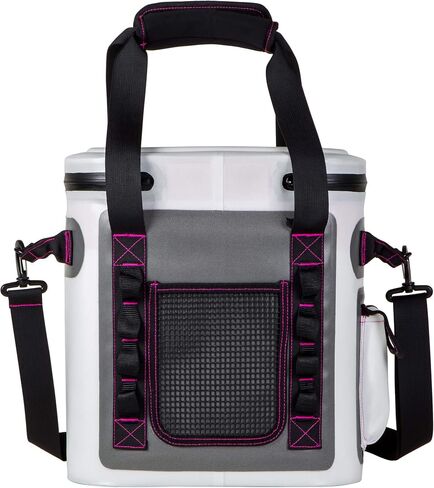 CACTUS Mojave 23 Party Kit - Insulated Soft Cooler/Non-Permeable/Long Lasting Cold Tech + Free Bonus Items: Soft Cold Pack, Neo Drink Holders, Stainless Opener w/Magnetic Front Panel (Cosmo Pink) in Saudi Arabia