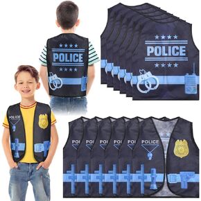 Hicarer 12 Pcs Vest Costume for Kids, Vest for Party Supplies, Birthday Favor Costume for Birthday Party Costume Party