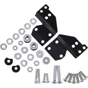 Front Docking Hardware Kit For Harley Touring 1997-2008,Detachable Docking Hardware Kit Compatible With Harley Road King Street Glide Electra Glide, Replace 53803-06 53658-05 1994-1996 Models