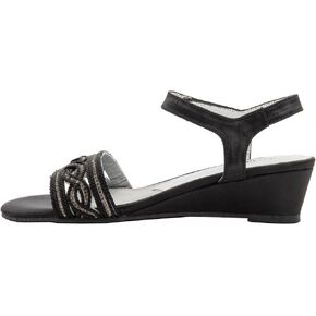 David Tate Women's Indigo Wedge Sandal