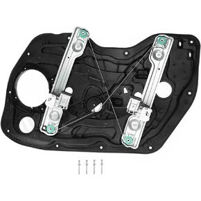 YHTAUTO Front Driver Side Power Window Regulator Without Motor and Interior Door Panel for Hyundai Elantra 2011-2016 Sedan, Only Built in USA