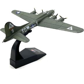 1:144 B-17F Flying Fortress Memphis Belle Bomber Metal Model Military Model Fairchild Republic Diecast Plane Model for Collection