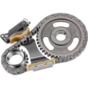 SCITOO Timing Chain Kit fits for 2003 2003 C-3086K ford E-150 Club Wagon Econoline E-250 for F-150 3.8L 3.9L 4.2L