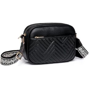 Small Crossbody Bags for Women, Vegan Leather Shoulder Handbags, Trendy Design Shoulder Purse with Adjustable Shoulder Strap.