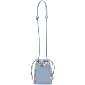Dolce Vita Evie-BF Knit Phone Crossbody, Blue