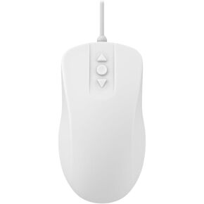 Cherry Silicone Mouse for The Medical Industry. for Hospitals, Labs and Other Clean Spaces. Wired.AK-PMH12OB-US-W