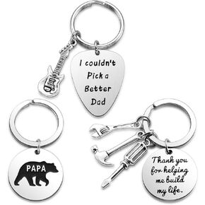 Zysta 3 قطعة/المجموعة المفاتيح للرجال مفك وجع المطرقة مفتاح سلسلة حلقة سحر المفاتيح لأبي من الاطفال in Kuwait