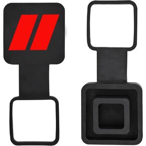 2 Inch Trailer Hitch Tube Cover Plug Cap, Trailer Receiver Tube Hitch Plug Cap Compatible with Toyota Car Accessories.