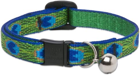 طوق أمان للقطط من LupinePet Originals مقاس 1/2 بوصة مع جرس، 8-12 بوصة in Saudi Arabia